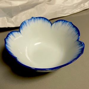 Hand painted Lotus bowl